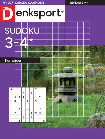 Denksport Sudoku 3-4* kampioen