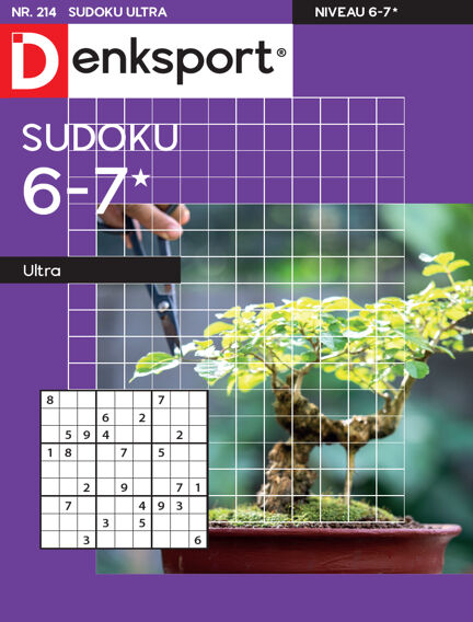Denksport Sudoku 6-7*  ultra