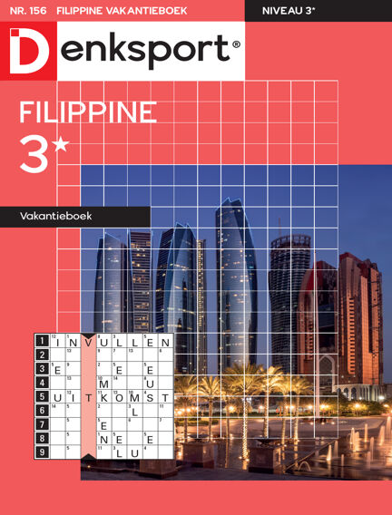 Denksport Filippine 3* Vakantieboek