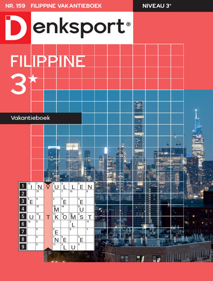 Denksport Filippine 3* Vakantieboek