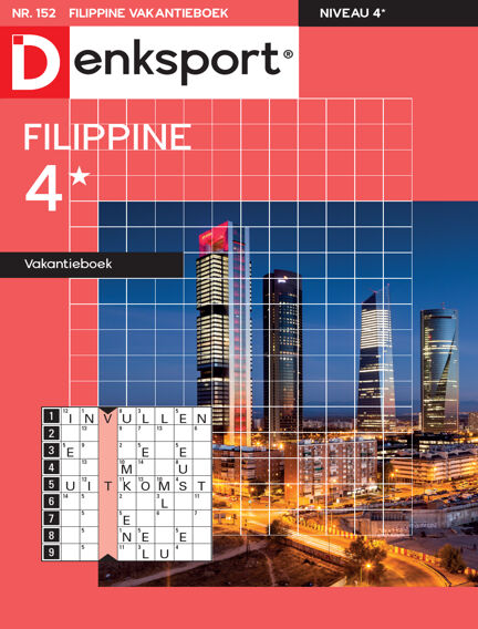 Denksport Filippine 4* Vakantieboek