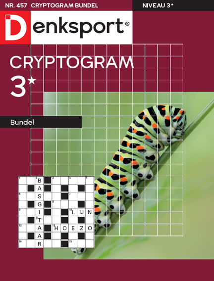 Denksport Cryptogrammen 3* bundel
