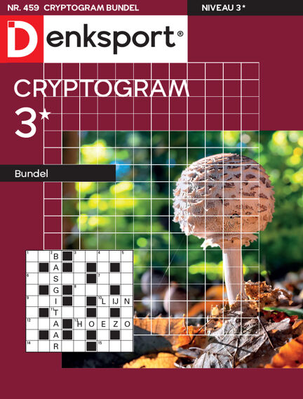 Denksport Cryptogrammen 3* bundel