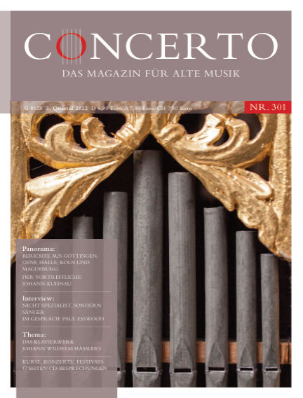 Read Concerto Das Magazin für Alte Musik magazine on Readly the