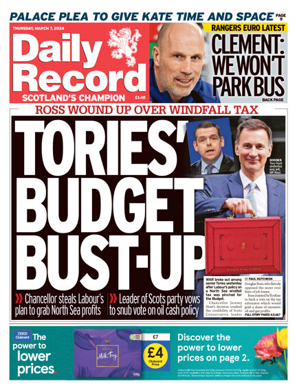 Read Daily Record magazine on Readly - the ultimate magazine ...