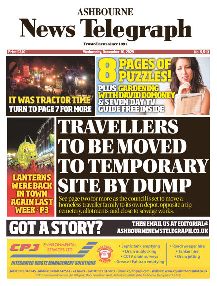 Ashbourne News Telegraph