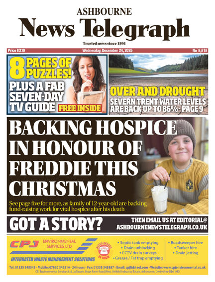 Ashbourne News Telegraph