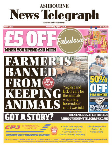 Ashbourne News Telegraph