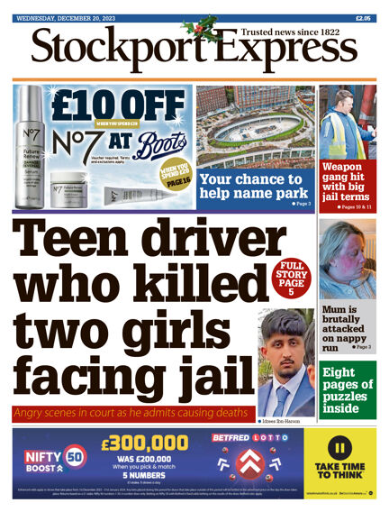 Read Stockport Express magazine on Readly the ultimate magazine