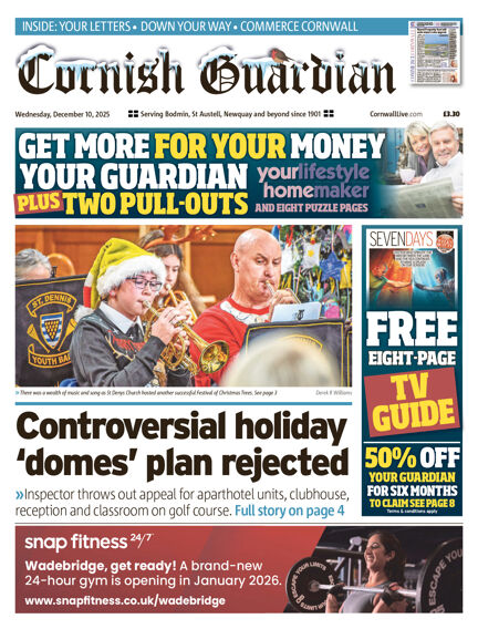 Cornish Guardian Newquay
