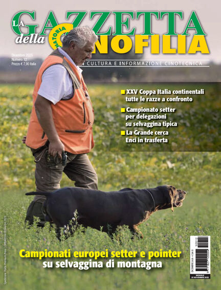 LA GAZZETTA DELLA CINOFILIA VENATORIA