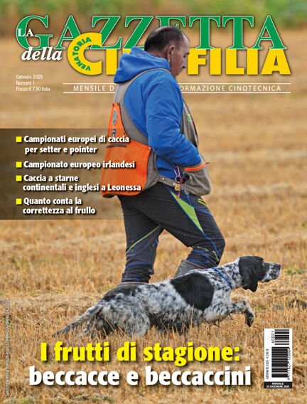 LA GAZZETTA DELLA CINOFILIA VENATORIA