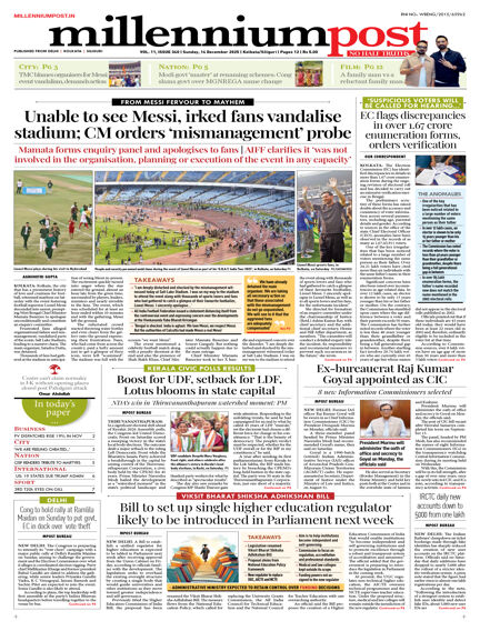 Millennium Post Kolkata