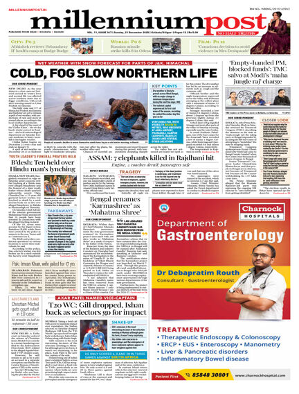 Millennium Post Kolkata