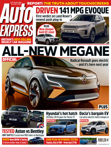 22 October 2020 - Auto Express Magazine - 1000's of magazines in one app