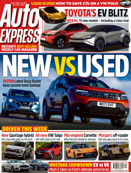 30 December, 2021 - Auto Express Magazine - 1000's of magazines in one app