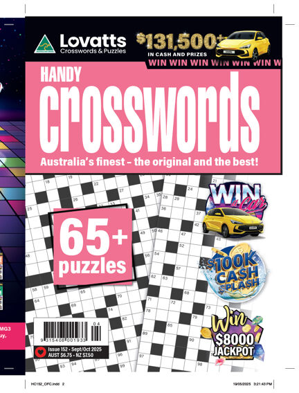 Lovatts Handy Crosswords