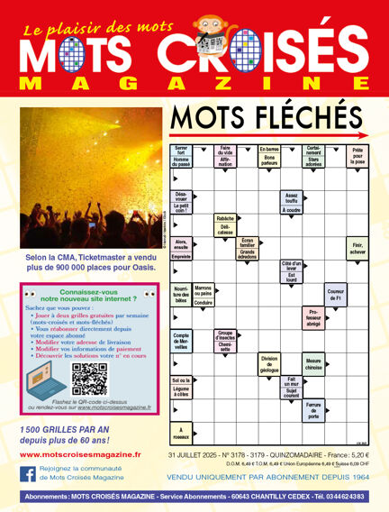 Mots Croisés Magazine