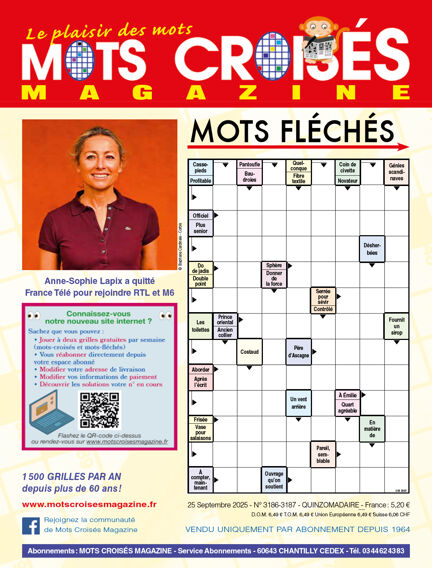 Mots croisés et Sudoku