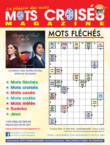 Mots croisés et Sudoku