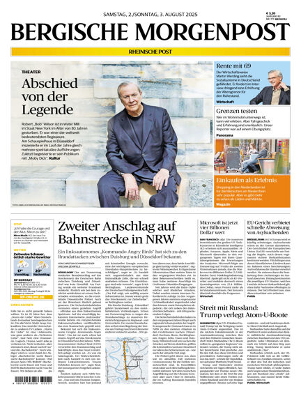 Bergische Morgenpost Samstagsausgabe