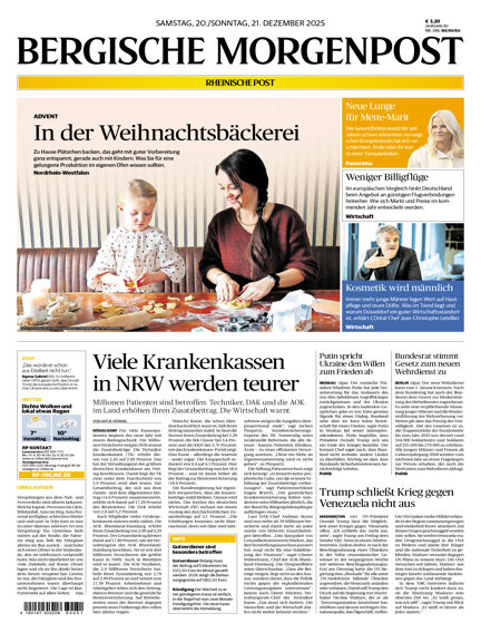 Bergische Morgenpost Samstagsausgabe