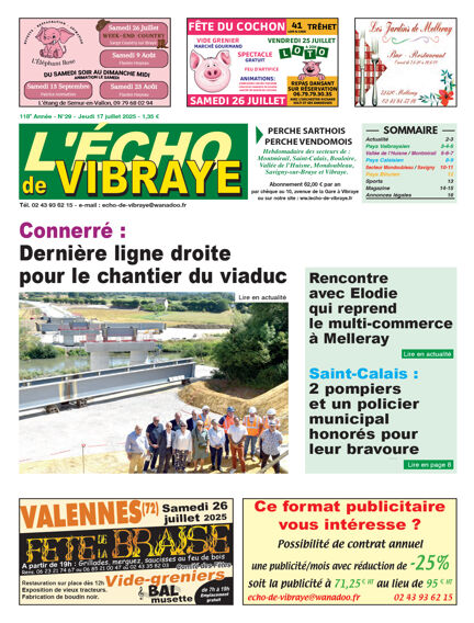 L'écho de Vibraye