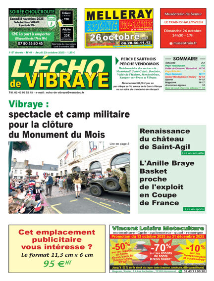 L'écho de Vibraye