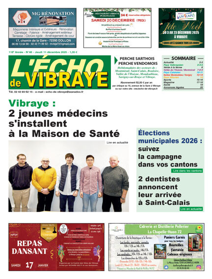L'écho de Vibraye