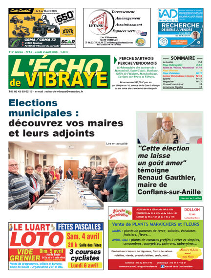 L'écho de Vibraye