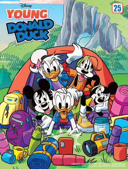 Disney Comics Young Donald Duck Soft Cover Book main image 0