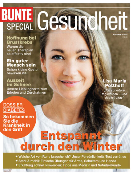 Read BUNTE Gesundheit magazine on Readly - the ultimate magazine ...