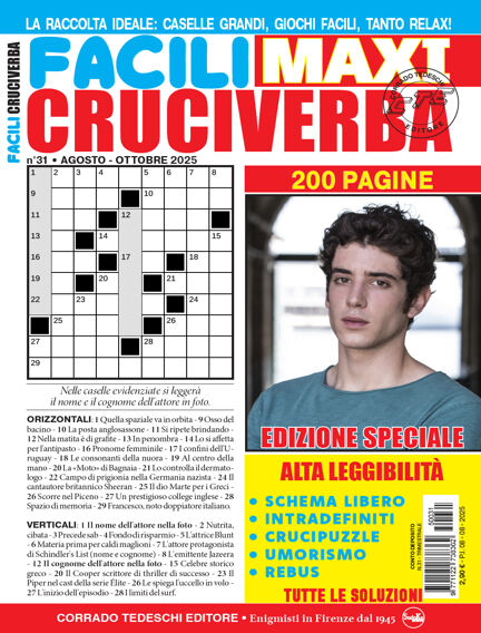Facili Cruciverba