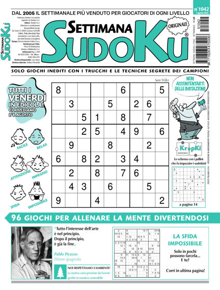 Settimana Sudoku