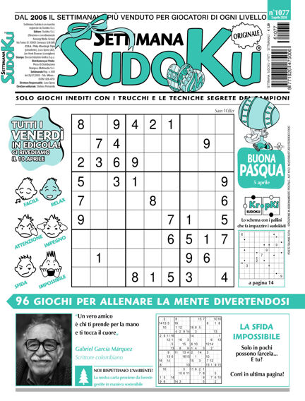 Settimana Sudoku