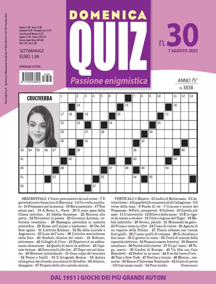 Domenica Quiz  