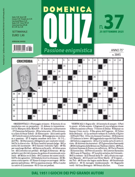 Domenica Quiz  