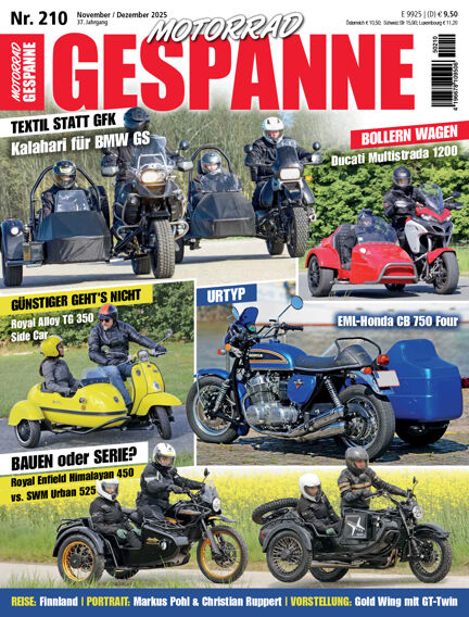 MOTORRAD-GESPANNE