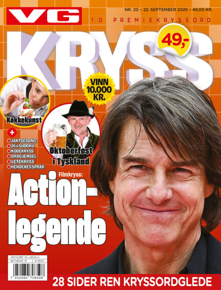 VG Kryssord